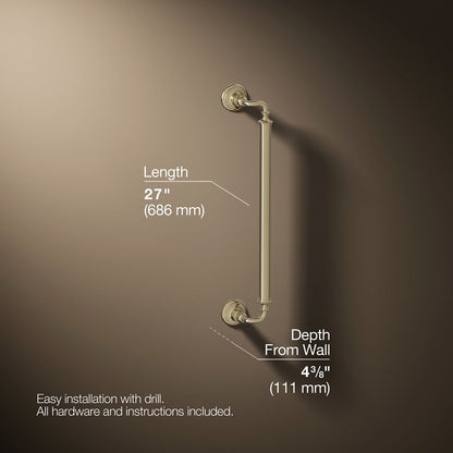 3/4 view of product with dimensions