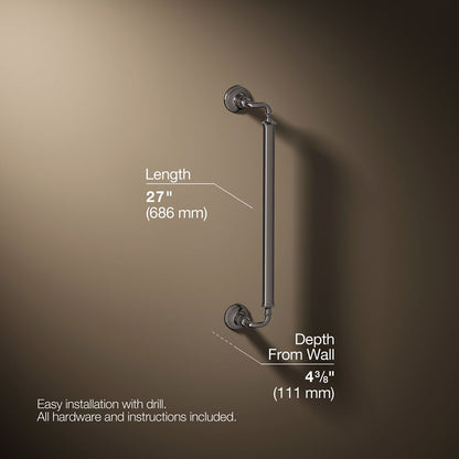 3/4 view of product with dimensions
