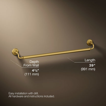 3/4 view of product with dimensions