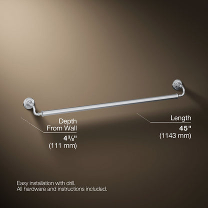 3/4 view of product with dimensions