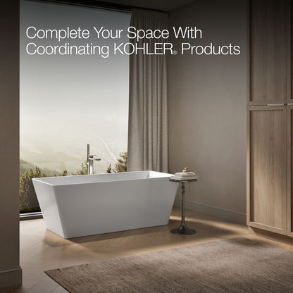 KOHLER K-25164 Evok 66" x 30" freestanding bath