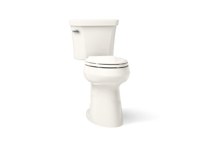 KOHLER K-25224 Highline Tall Two-piece elongated 1.28 gpf tall height toilet