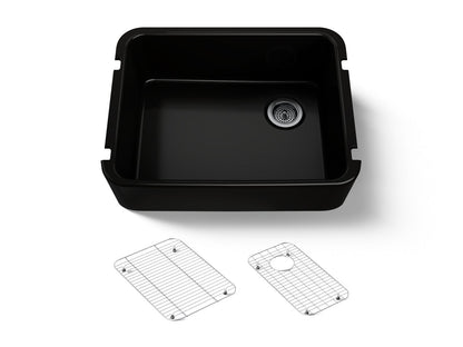 KOHLER Ironridge 28" undermount single-bowl farmhouse kitchen sink