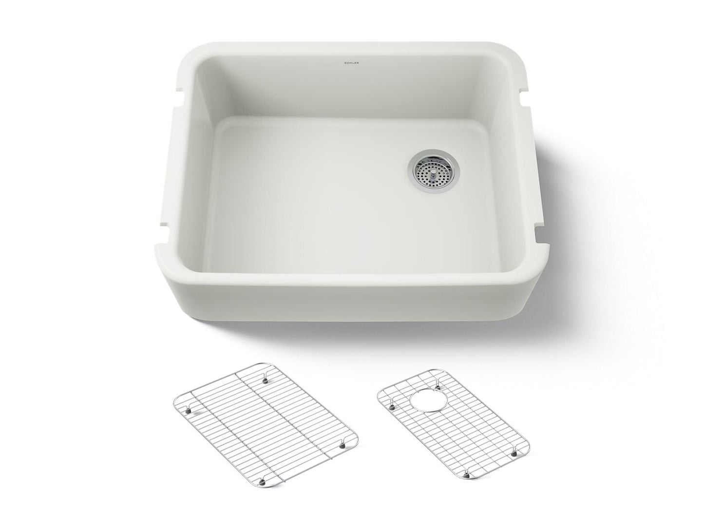 KOHLER Ironridge 28" undermount single-bowl farmhouse kitchen sink