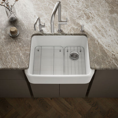 KOHLER Ironridge 28" undermount single-bowl farmhouse kitchen sink