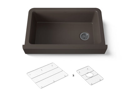 KOHLER K-25784 Cairn Undermount single-bowl farmhouse kitchen sink