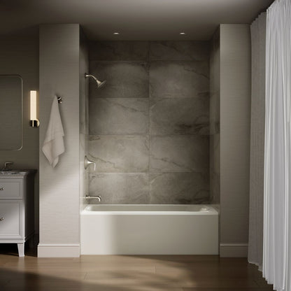 KOHLER K-25830-LA Avec 60" x 30" alcove bath, left drain
