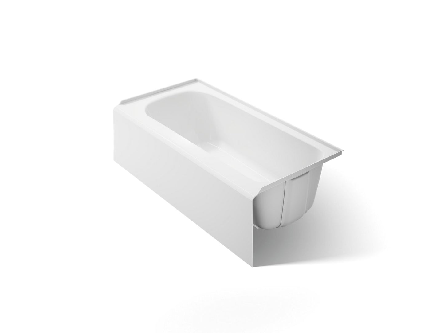 KOHLER K-25830-RA Avec 60" x 30" alcove bath, right drain