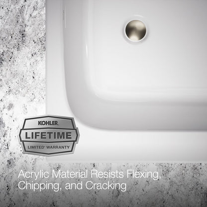 KOHLER K-25831 Avec 60" x 32" drop-in bath