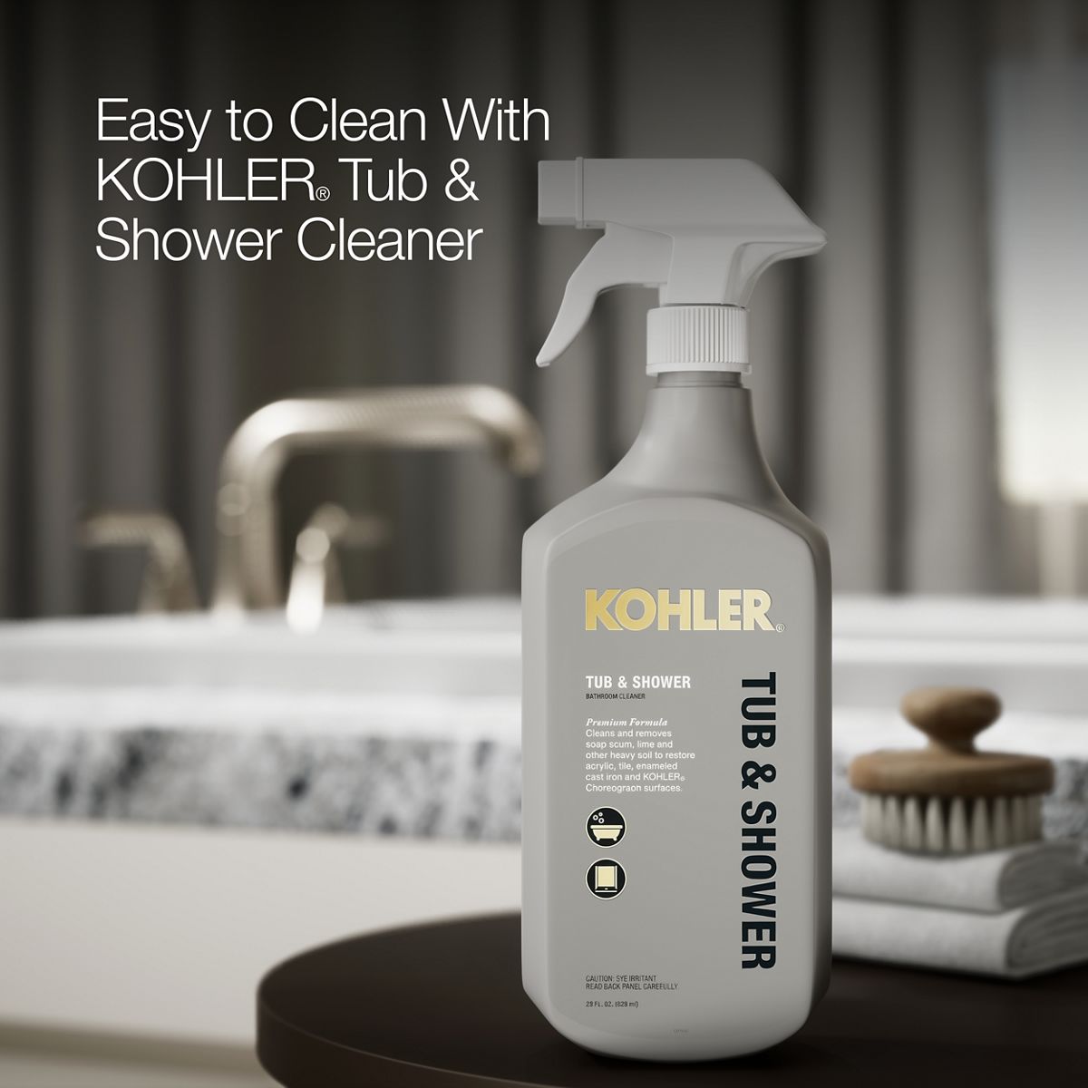 KOHLER K-25831 Avec 60" x 32" drop-in bath