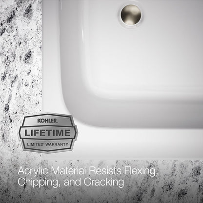 KOHLER K-25832 Avec 60" x 36" drop-in bath