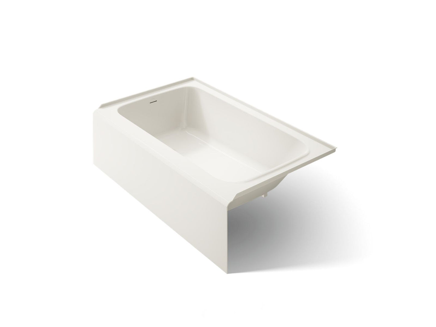 KOHLER K-25832-LA Avec 60" x 36" alcove bath, left drain