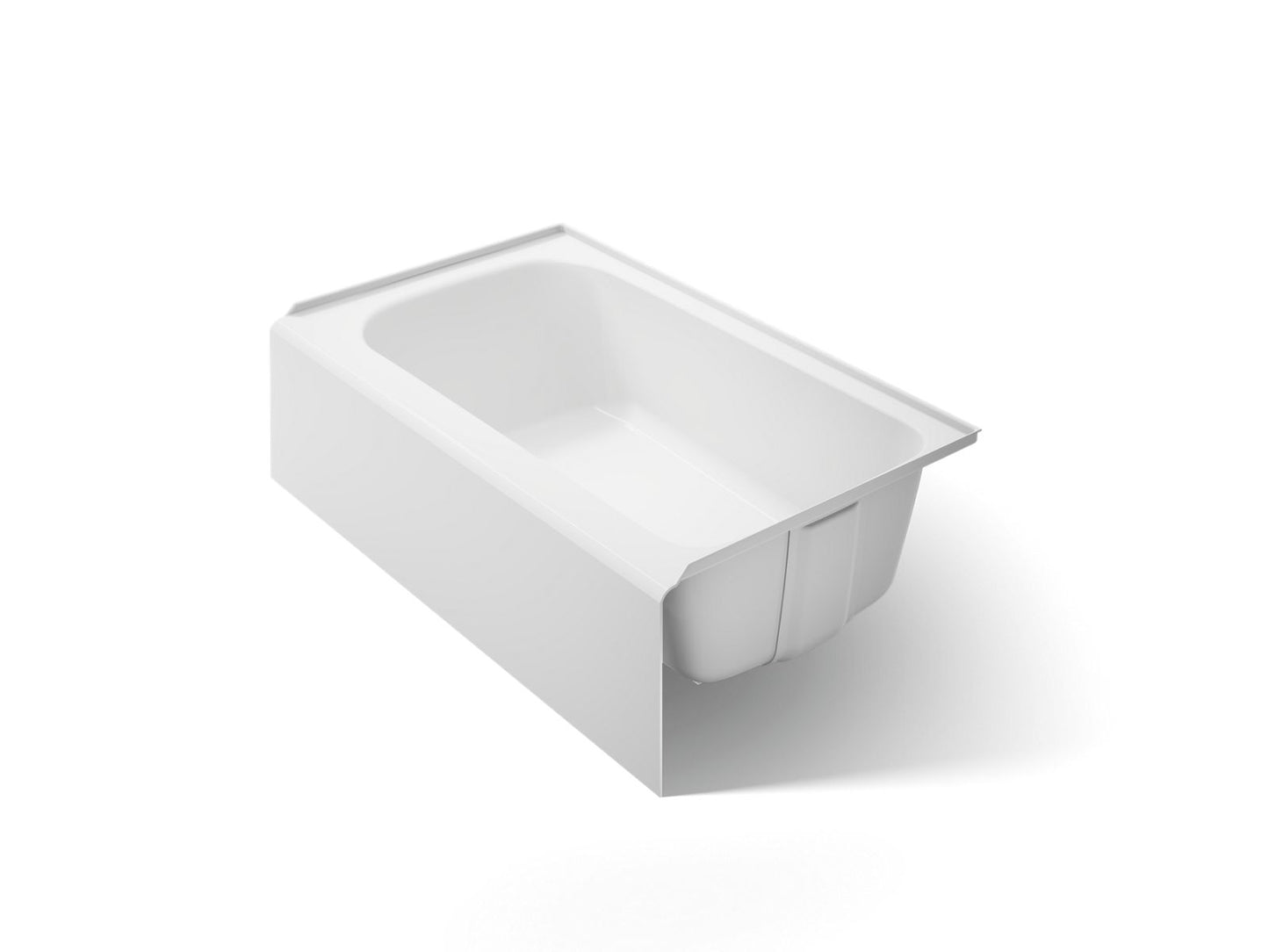 KOHLER K-25832-RA Avec 60" x 36" alcove bath, right drain