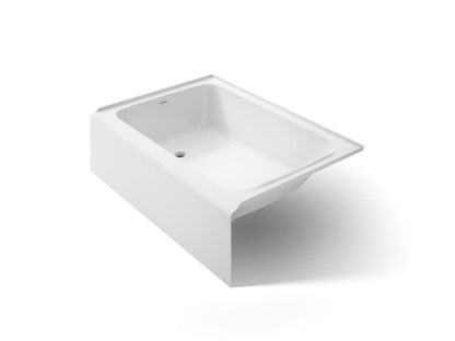 KOHLER K-25833-LA Avec 60" x 42" alcove bath, left drain, white