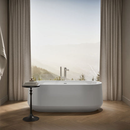 KOHLER K-25985 Ceric 65-1/4" x 31-1/4" freestanding bath