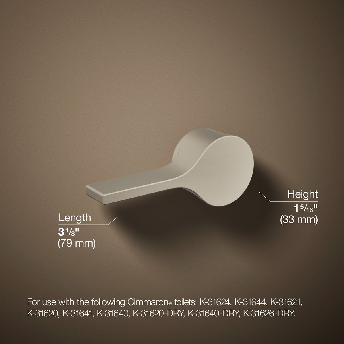 KOHLER Cimarron Left-hand trip lever