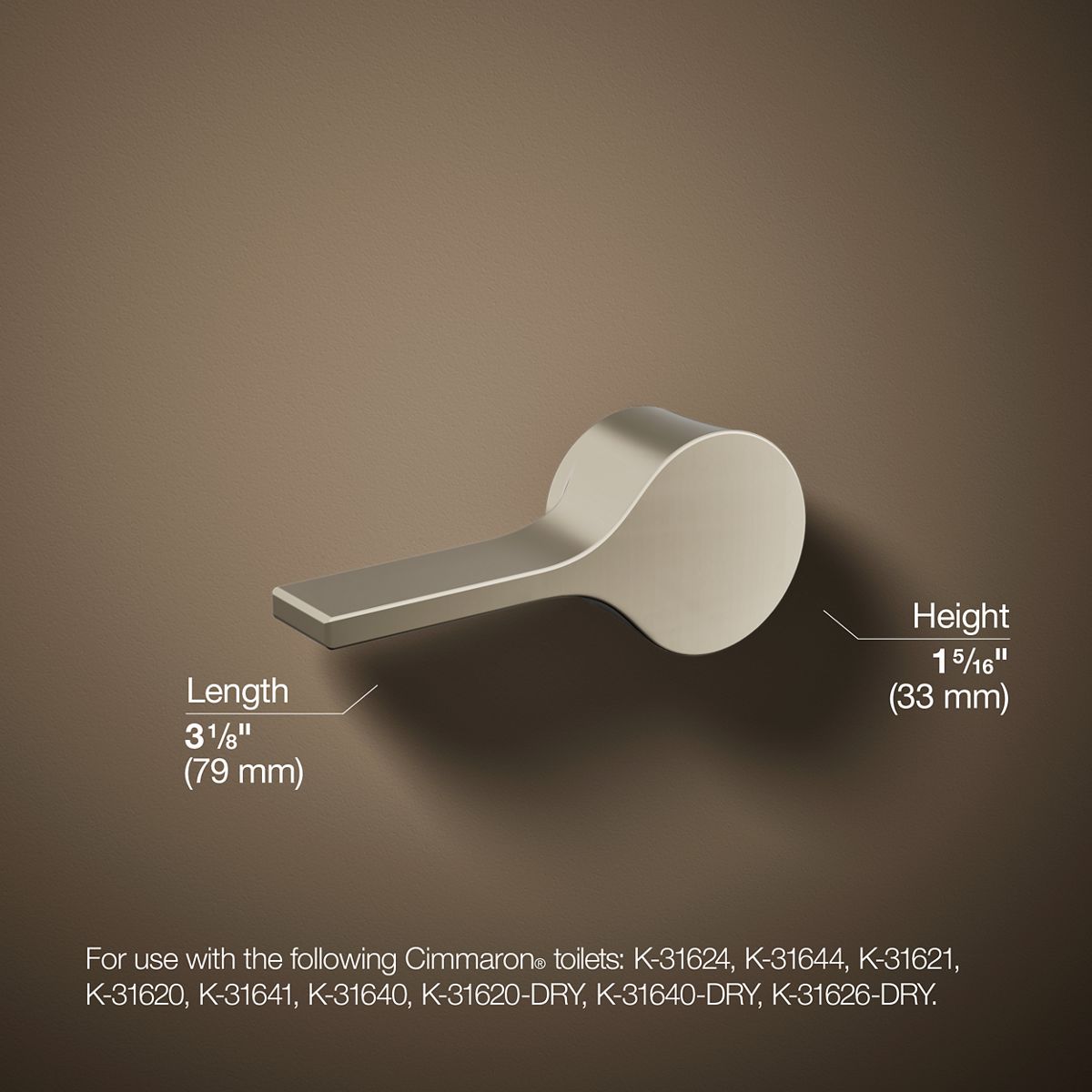KOHLER Cimarron Left-hand trip lever