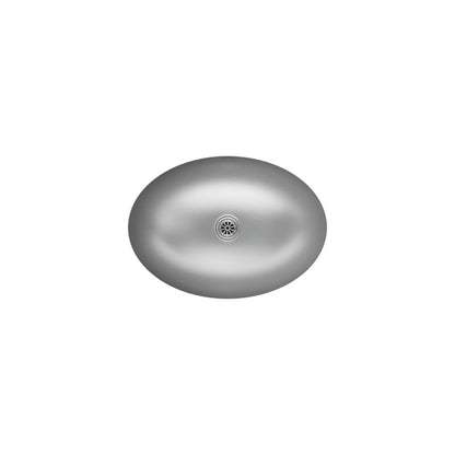 KOHLER K-2602-SU Rhythm 23-1/4" oval undermount bathroom sink, no overflow