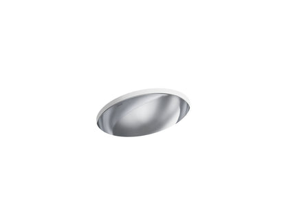 KOHLER K-2603-MU Rhythm 23-1/4" oval drop-in bathroom sink, no overflow