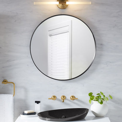 KOHLER K-26050 Essential 28" round framed mirror