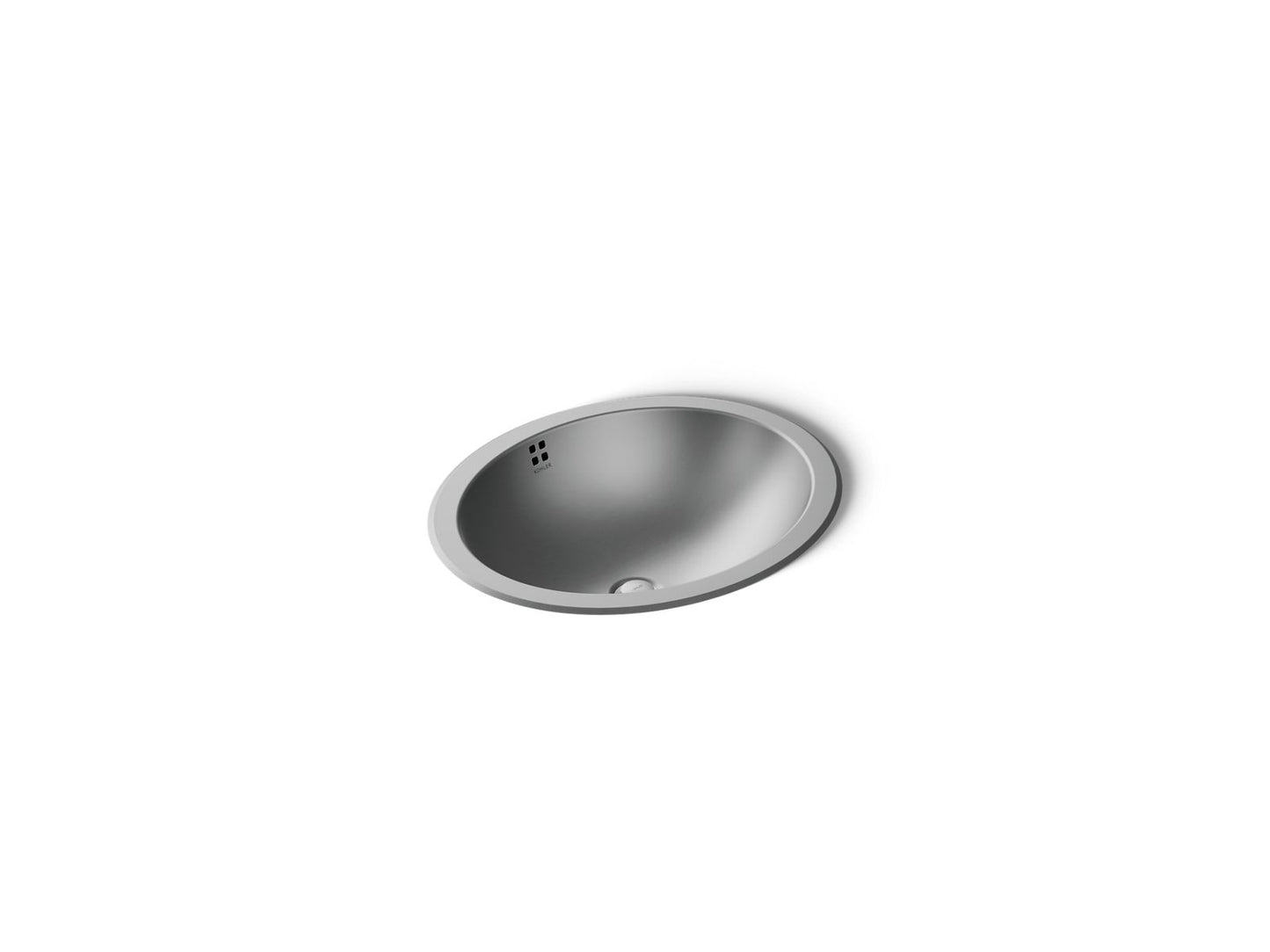 KOHLER K-2609-MU Bachata 20" oval drop-in/undermount bathroom sink