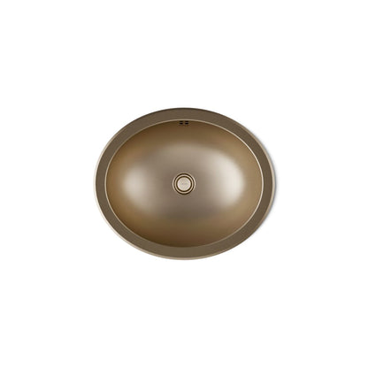 KOHLER Bachata 20" oval drop-in/undermount bathroom sink