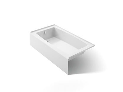KOHLER K-26108-LA Entity 60" x 32" alcove bath with left drain