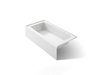 KOHLER K-26109-LA Entity 60" x 30" alcove bath, left drain