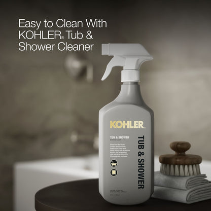 KOHLER K-26109-LA Entity 60" x 30" alcove bath, left drain