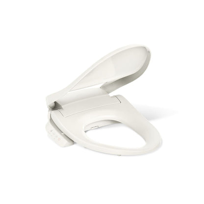 KOHLER K-26132-CSP PureWash E545 Elongated bidet toilet seat