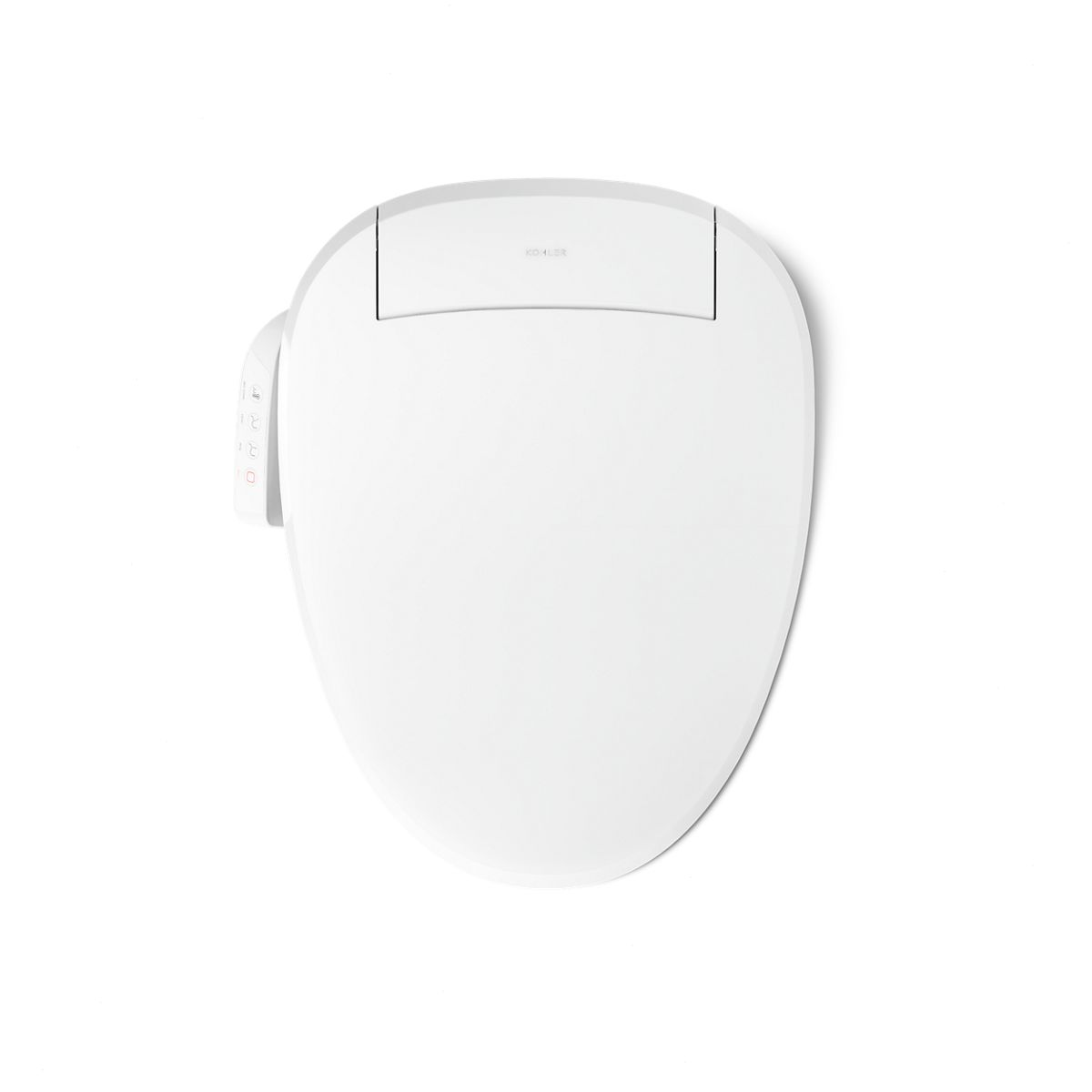 KOHLER K-26132-CSP PureWash E545 Elongated bidet toilet seat