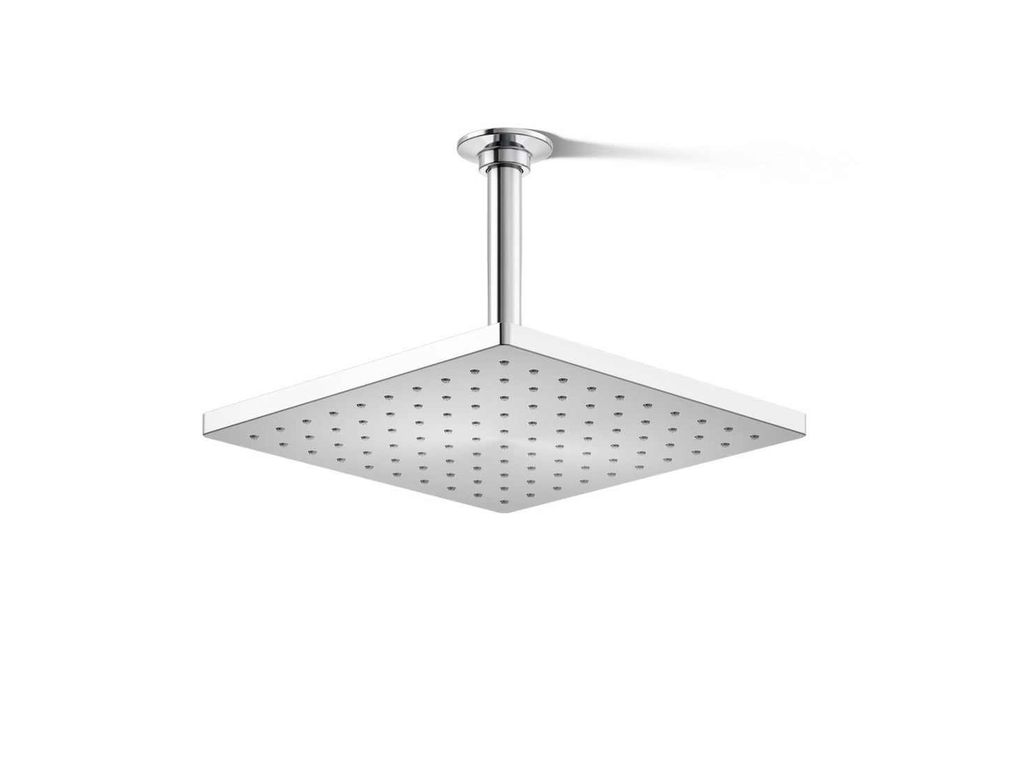 KOHLER K-26149 Honesty Square 10" single-function rainhead, 2.5 gpm