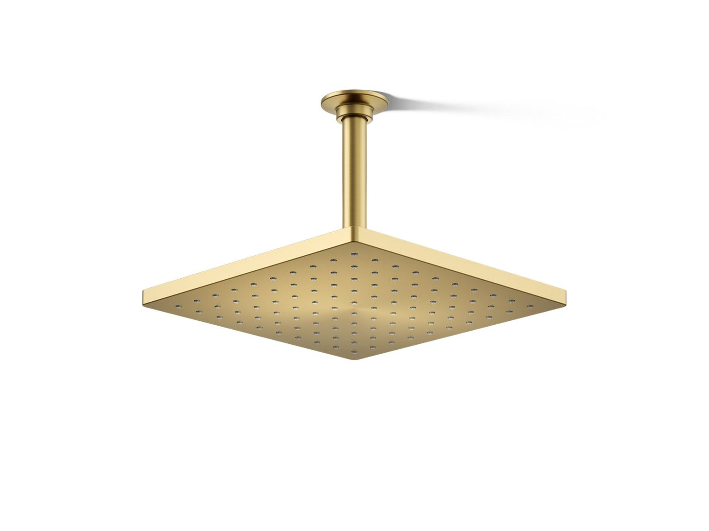 KOHLER K-26149 Honesty Square 10" single-function rainhead, 2.5 gpm