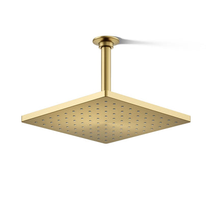 KOHLER K-26149 Honesty Square 10" single-function rainhead, 2.5 gpm