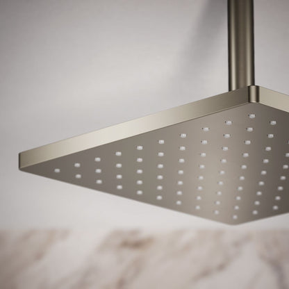 KOHLER K-26149 Honesty Square 10" single-function rainhead, 2.5 gpm