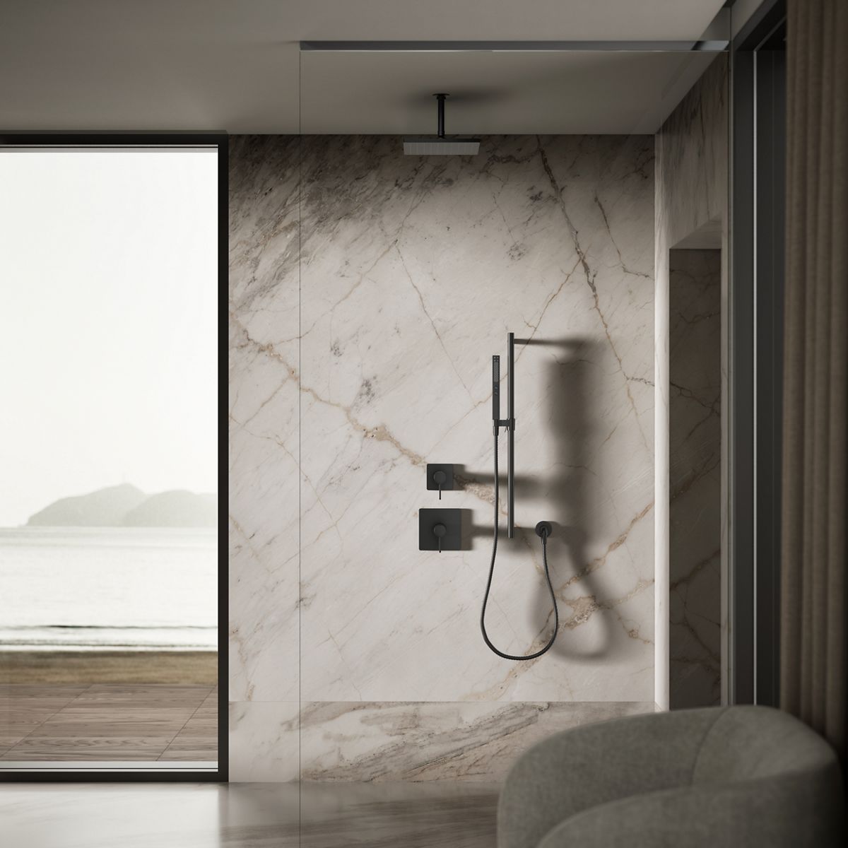 KOHLER K-26149-G Honesty 10" single-function rainhead, 1.75 gpm