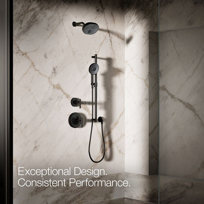 KOHLER K-26282-G Statement Round three-function handshower, 1.75 gpm