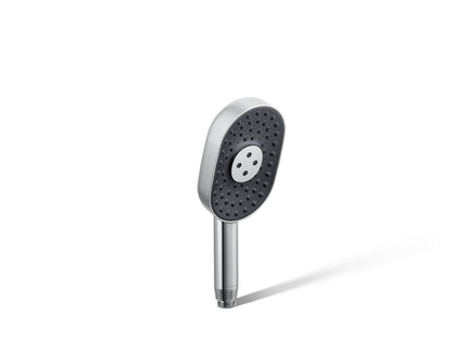 KOHLER K-26284 Statement Oblong three-function handshower, 2.5 gpm, polished chrome