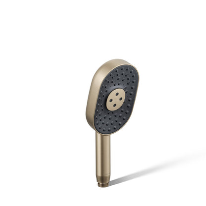 KOHLER K-26284 Statement Oblong three-function handshower, 2.5 gpm, vibrant brushed bronze - view 3