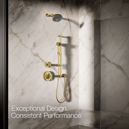 KOHLER K-26286-G Statement Iconic single-function handshower, 1.75 gpm