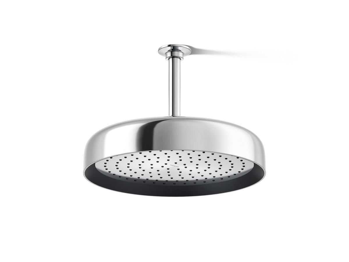 KOHLER K-26291 Statement® Round 12" Single-function Rainhead, 2.5 GPM, polished chrome