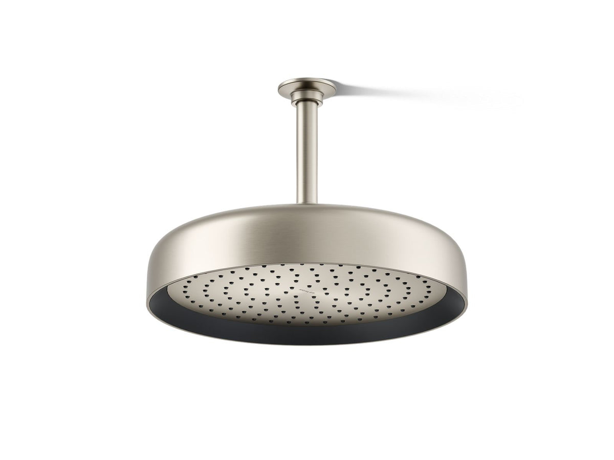 KOHLER K-26291 Statement® Round 12" Single-function Rainhead, 2.5 GPM