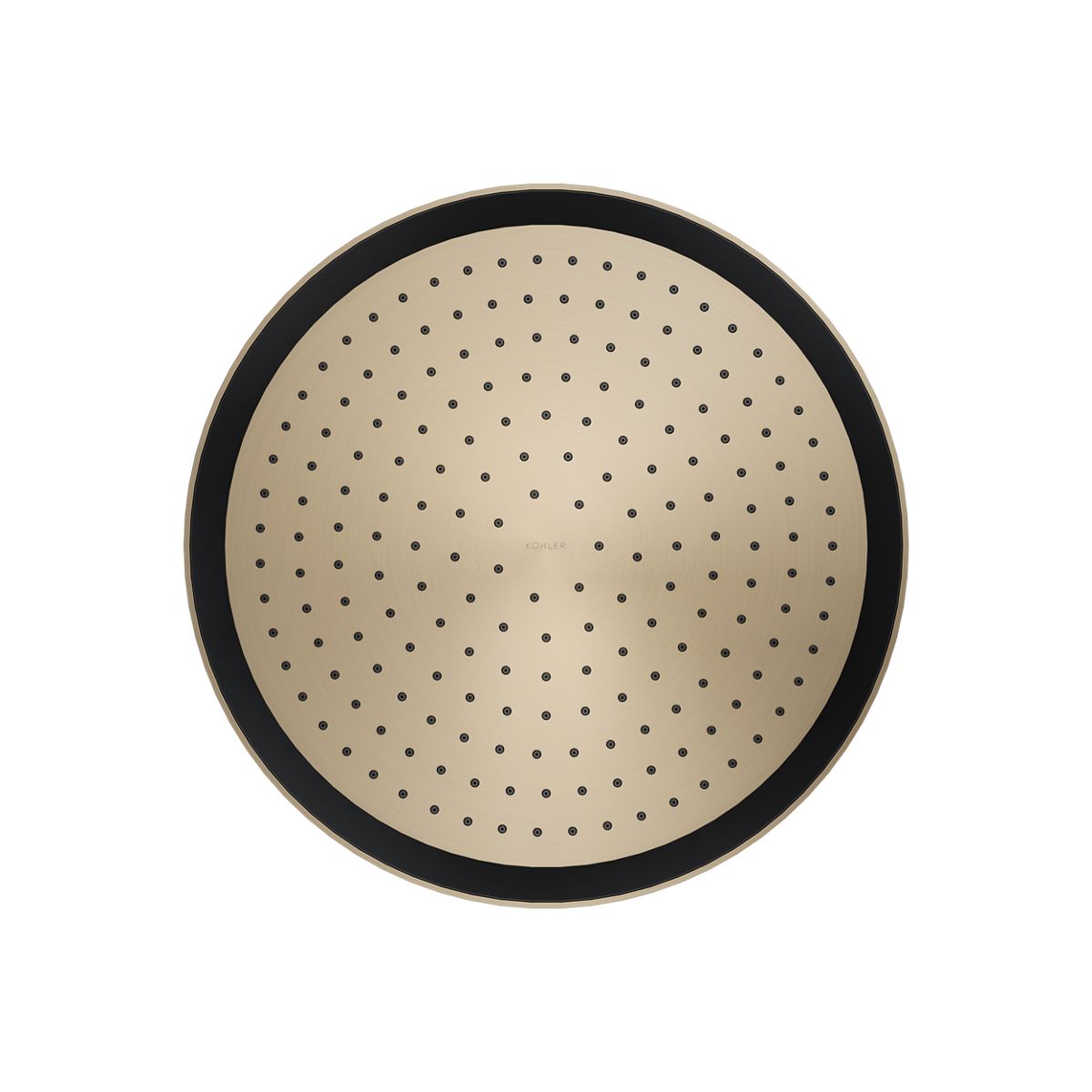 KOHLER K-26292 Statement® Round 14" Single-function Rainhead, 2.5 GPM, vibrant brushed bronze - view 4