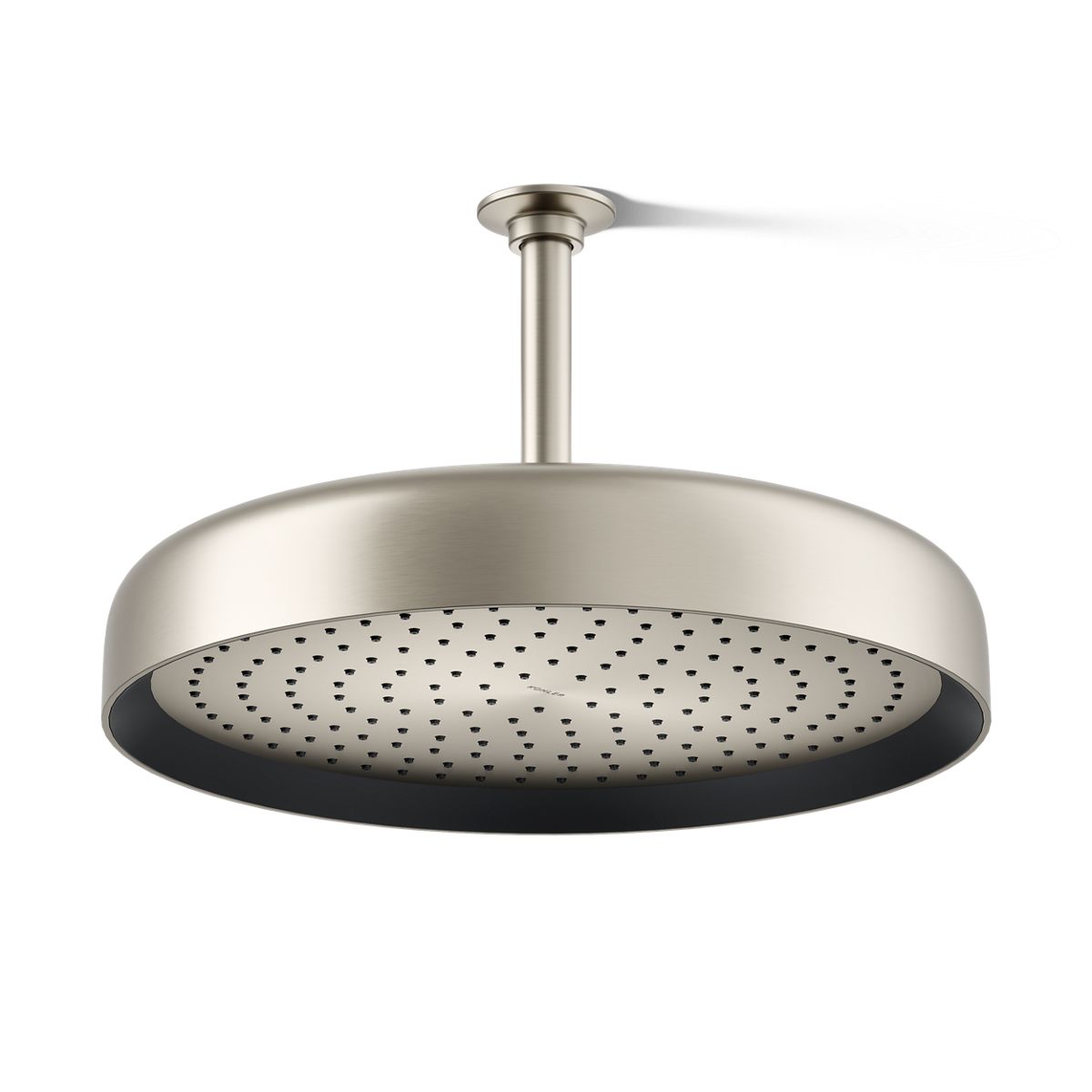 KOHLER K-26292 Statement® Round 14" Single-function Rainhead, 2.5 GPM, vibrant brushed nickel - view 3