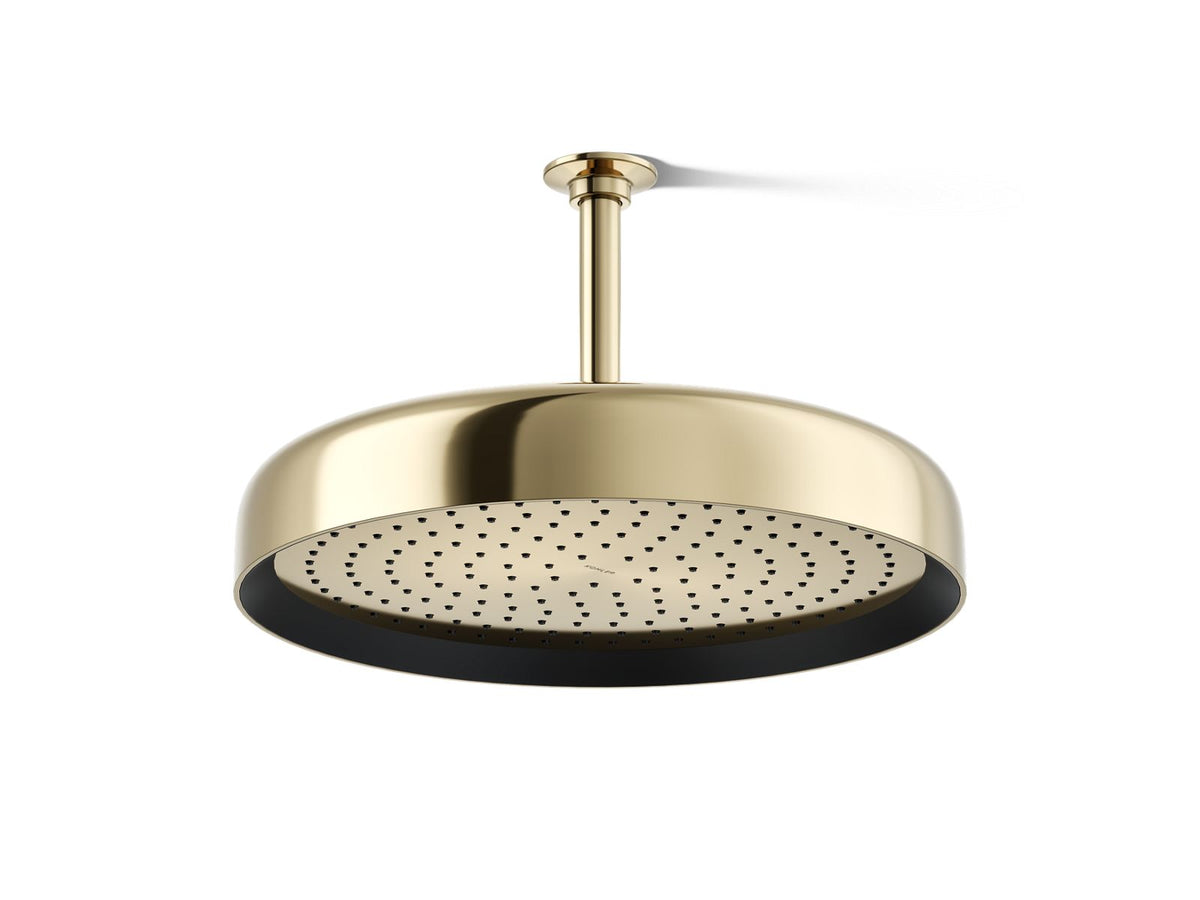 KOHLER K-26292 Statement® Round 14" Single-function Rainhead, 2.5 GPM