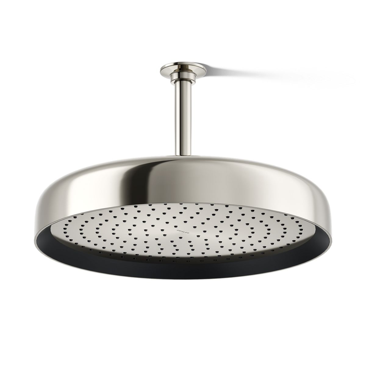 KOHLER K-26292 Statement® Round 14" Single-function Rainhead, 2.5 GPM, vibrant polished nickel - view 3