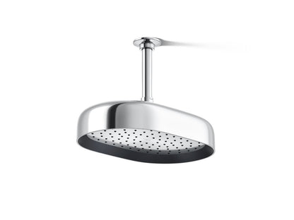KOHLER K-26293 Statement® Oblong 12" Single-function Rainhead, 2.5 GPM