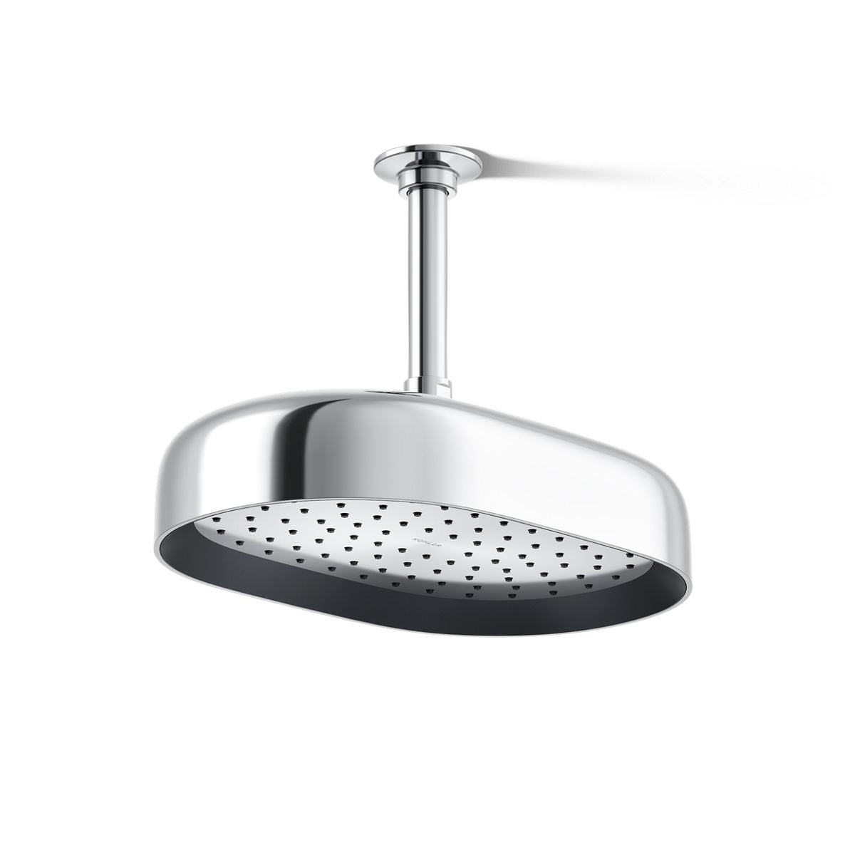 KOHLER K-26293 Statement® Oblong 12" Single-function Rainhead, 2.5 GPM, polished chrome - view 3