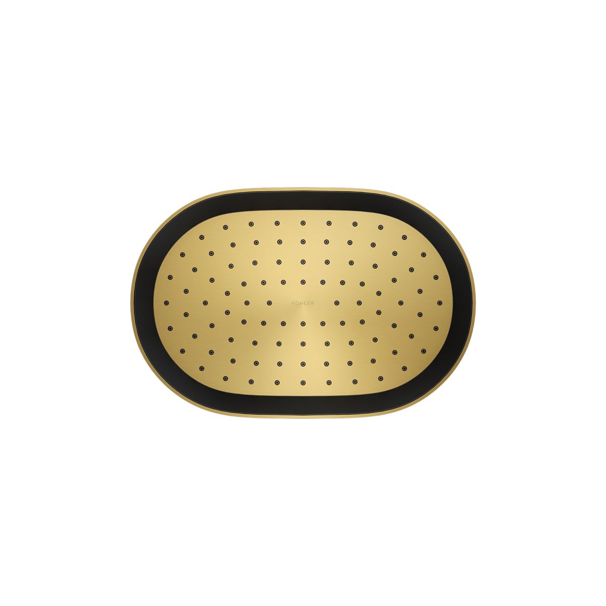 KOHLER K-26293 Statement® Oblong 12" Single-function Rainhead, 2.5 GPM
