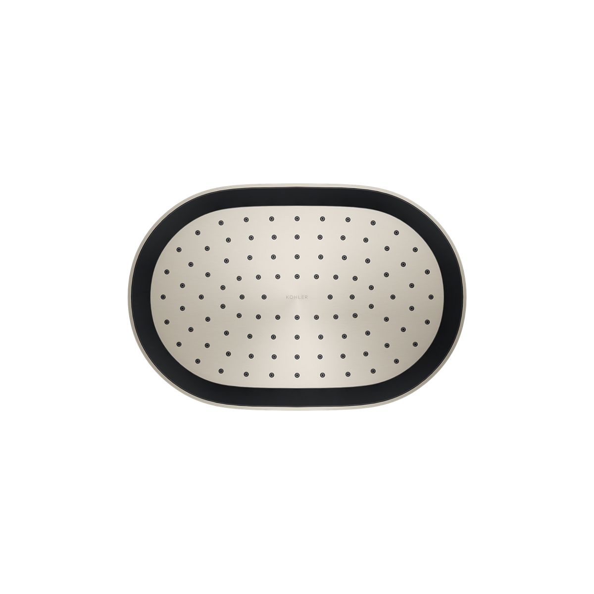 KOHLER K-26293-G Statement Oblong 12" single-function rainhead, 1.75 gpm